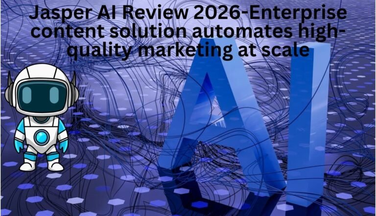 Jasper AI Review 2026 demonstrates how this enterprise content solution automates high-quality marketing at scale