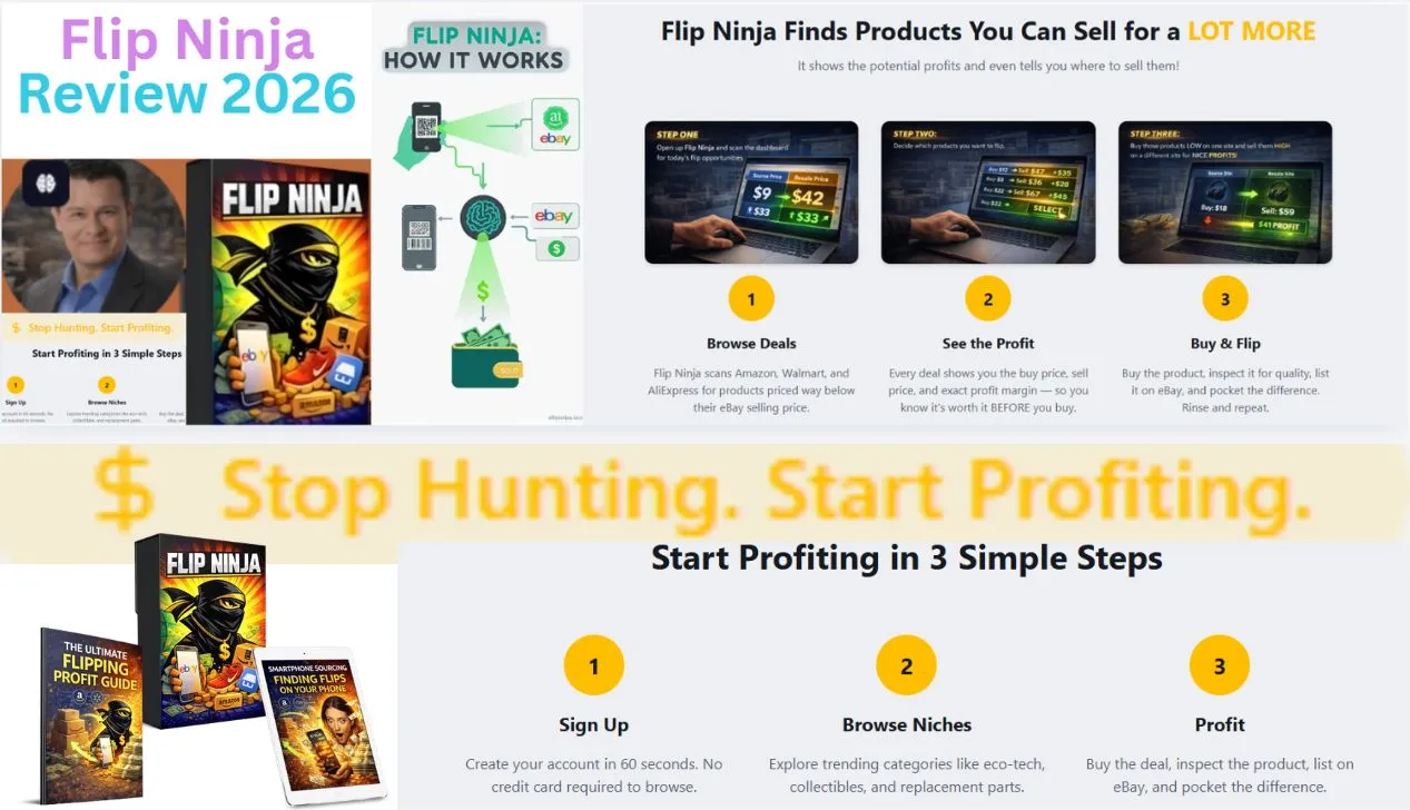 The best Best AI Arbitrage Software for Flips-Flip Ninja Review 2026