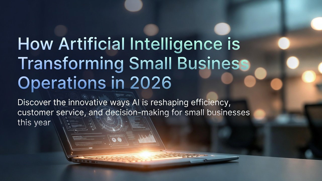 Artificial Intelligence is revolutionizing small business operations in 2026, enhancing efficiency, customer service, and growth through automation and data insights.