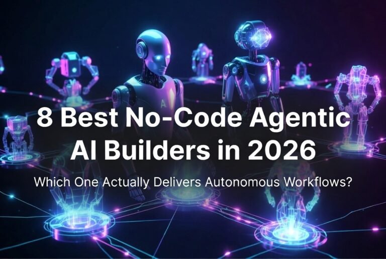 Discover the 8 best no-code agentic AI builders in 2026 that deliver truly autonomous workflows. Honest comparison, pricing & recommendations for freelancers and solo founders.