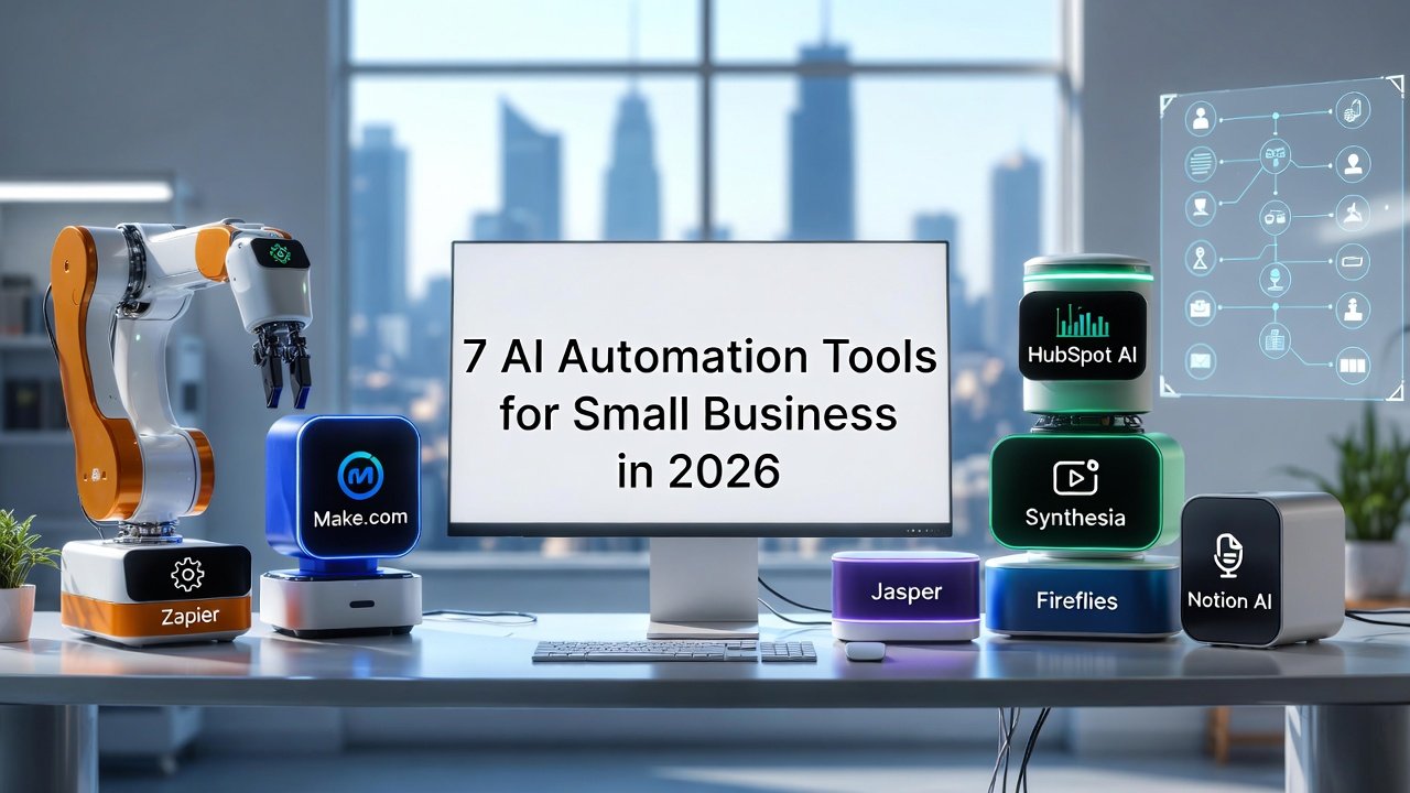 7 AI Automation Tools Every Small Business Needs in 2026 (And How to Set Them Up)