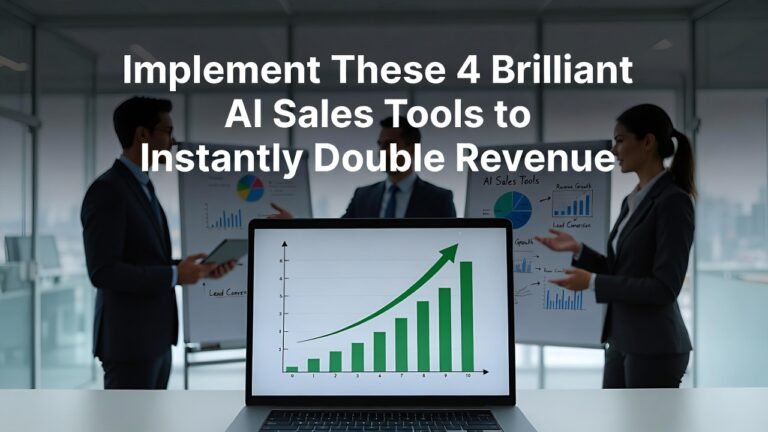 Struggling with B2B leads? Discover 4 AI sales tools for lead scoring, call intelligence, personalization, and CRM automation to boost close rates and revenue instantly