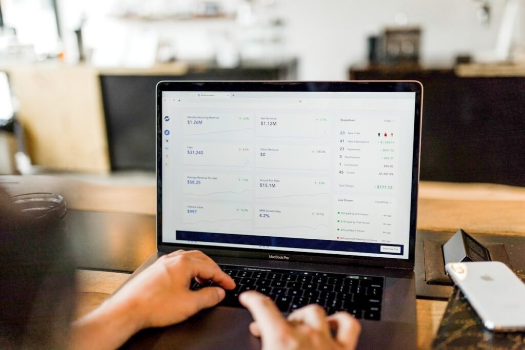 Person using a laptop representing high-paying freelance skills