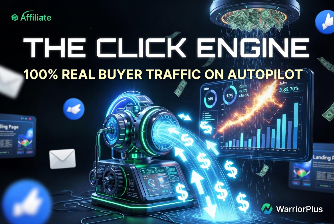 The Click Engine Review – Get 100% REAL Buyer Traffic On Autopilot