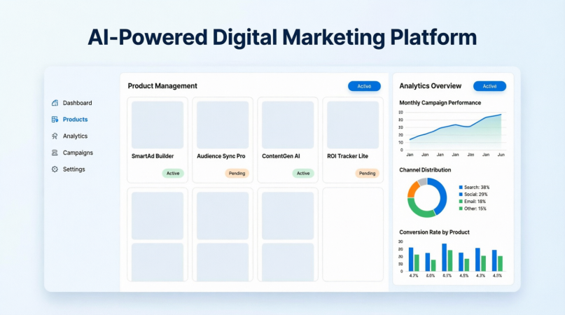 AI-Powered Digital Marketing Platform