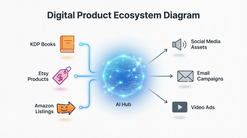 Digital Product Ecosystem Diagram