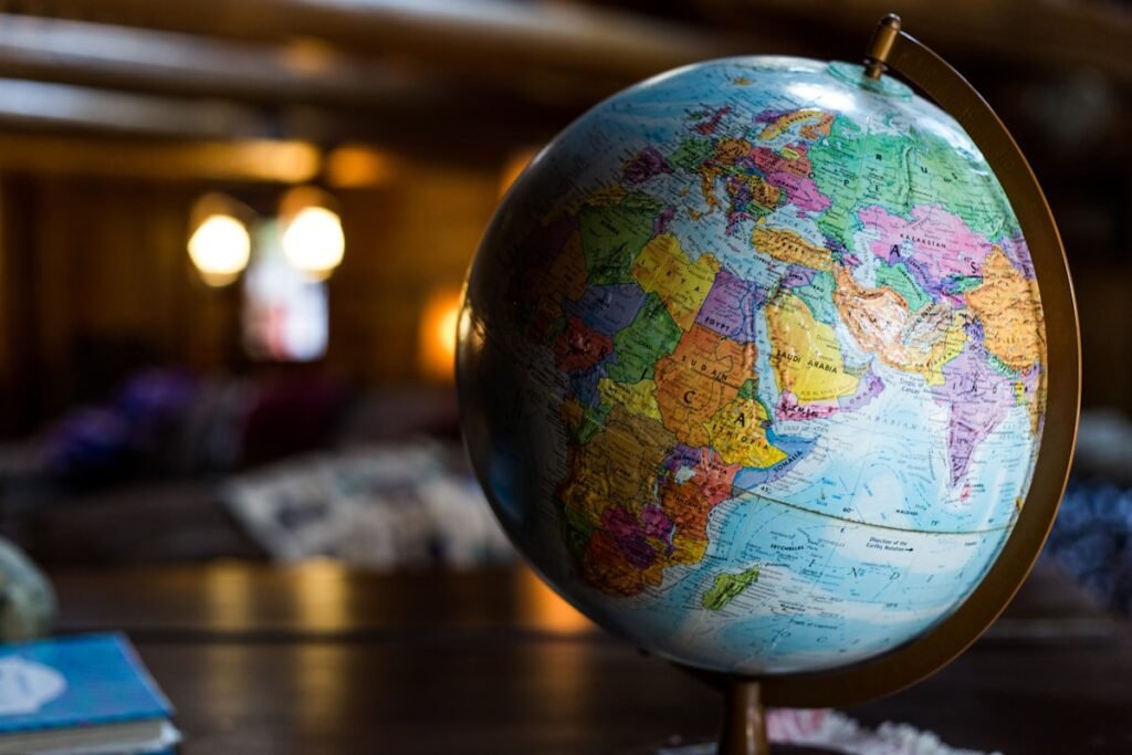 Desk globe representing the Google AI image tool controversy