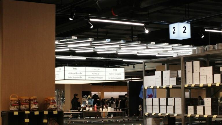 A quiet retail store interior, representing Andon Labs AI-run store experiment