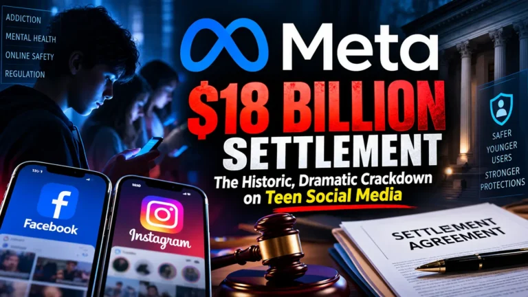 Meta $18 billion settlement and new Facebook and Instagram teen safety restrictions